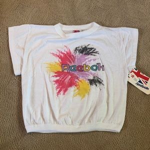 90’s RARE Vintage Reebok Crop Top